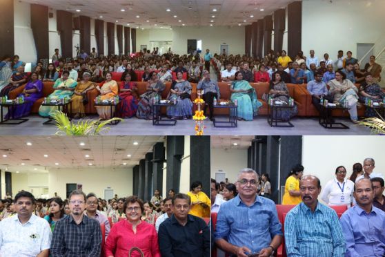 The momentous celebration witnessed the presence of CEO S L Gupta, Principal Madhumita Sengupta, the Vice Principal, members of the Managing Committee, alumni, judges of the Logo Designing Competition, winning students along with their parents, and faculty members who have dedicated more than 25 years of service to the institution. The gathering reflected the school’s enduring legacy and strong sense of community built over six decades.