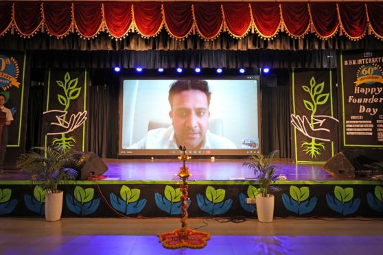 Vice Chairman Utsav Khaitan joined the programme virtually and shared his pride in the institution’s remarkable journey. He appreciated the collective efforts of the school management, teachers, students, and alumni in carrying forward the founders’ vision and emphasised the need for the institution to continue evolving as a centre of holistic development in a rapidly changing technological world.