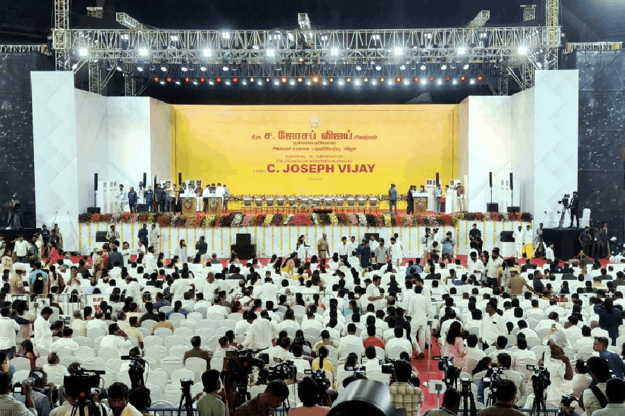TVK Vijay Tamil Nadu CM oath-taking ceremony