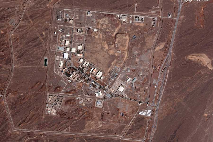 A satellite image shows an overview of the Natanz Nuclear Facility, near Natanz, Iran, March 1, 2026.