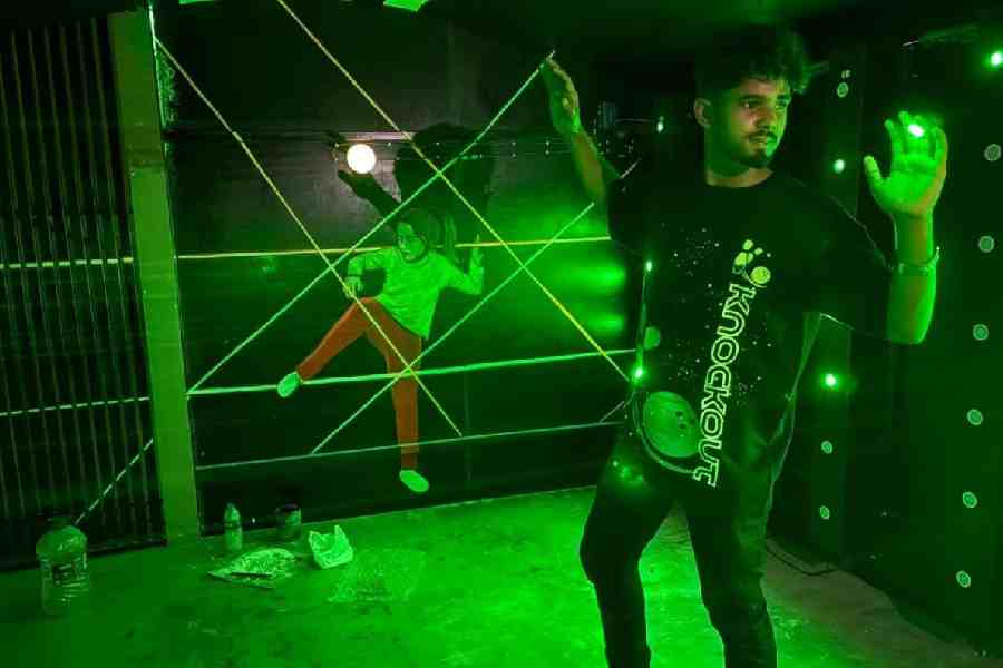 The laser escape room 