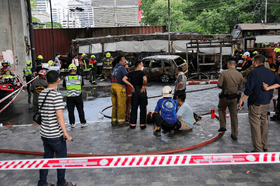 Bangkok train collision
