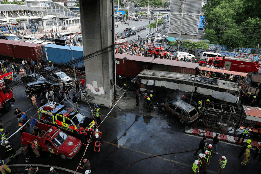 Bangkok train collision