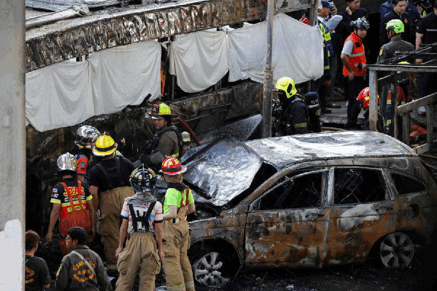Bangkok train collision
