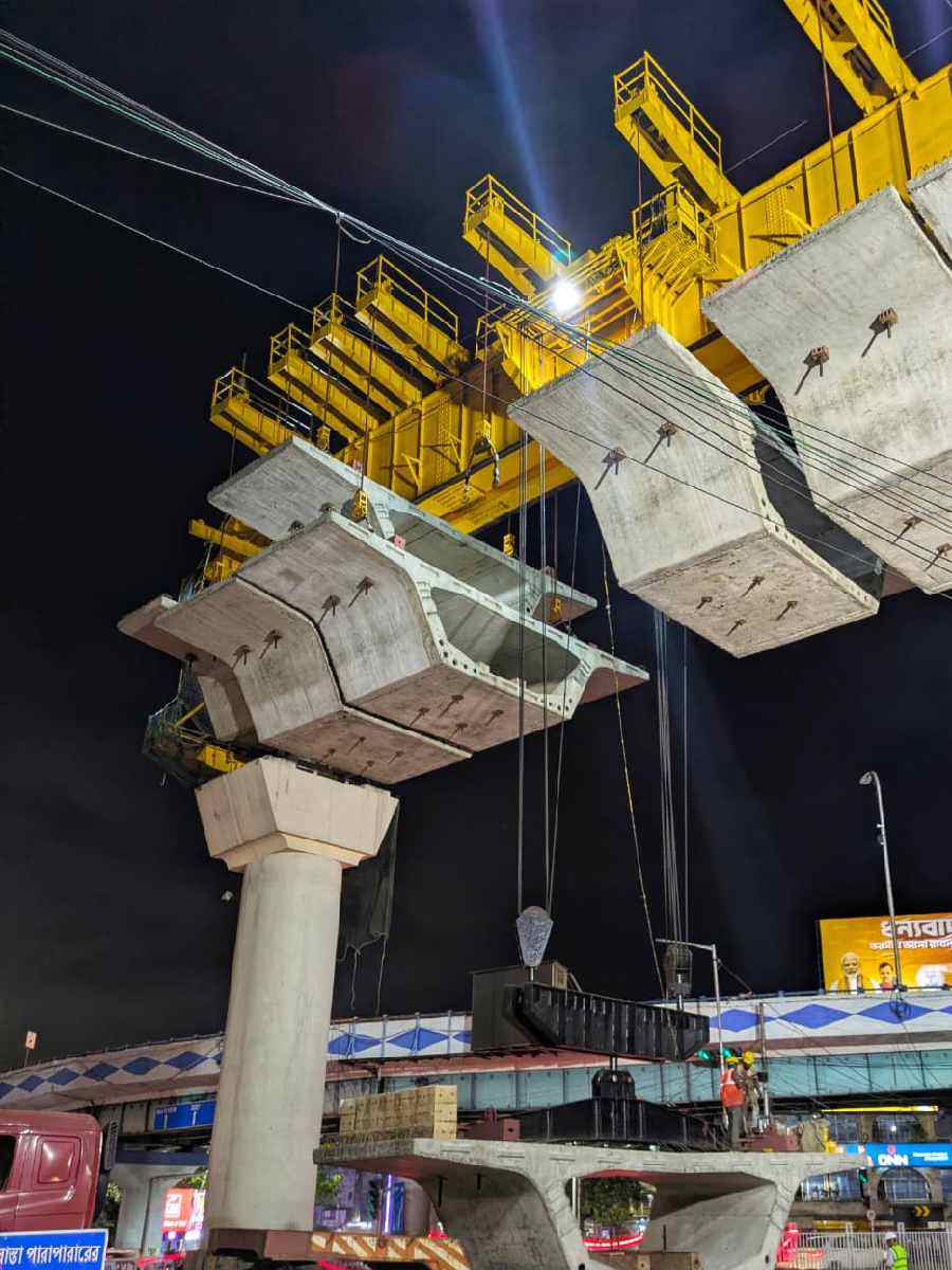 The work will continue till May 18, 8am, on the western flank