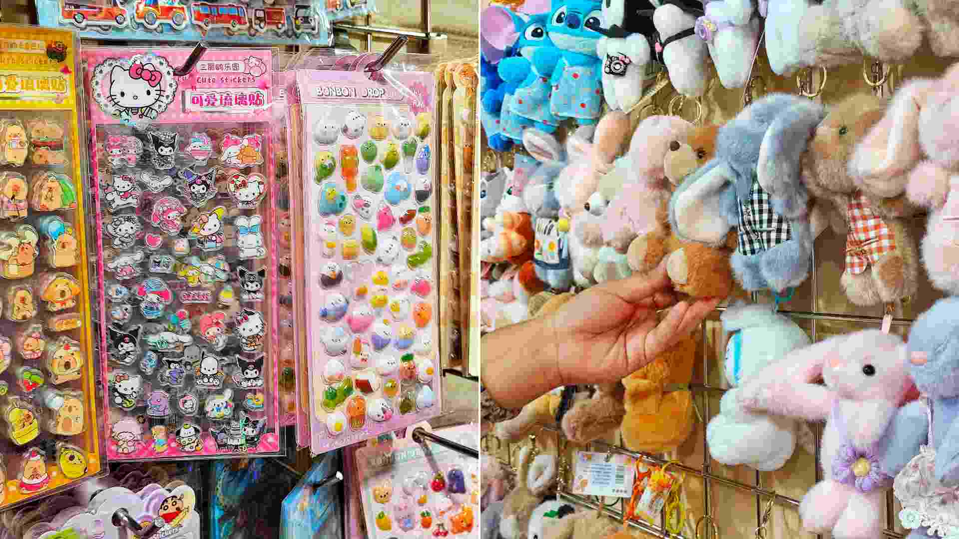 One of the crowd-pullers is a unique stationery stall selling kawaii merchandise at Patuli fair. 