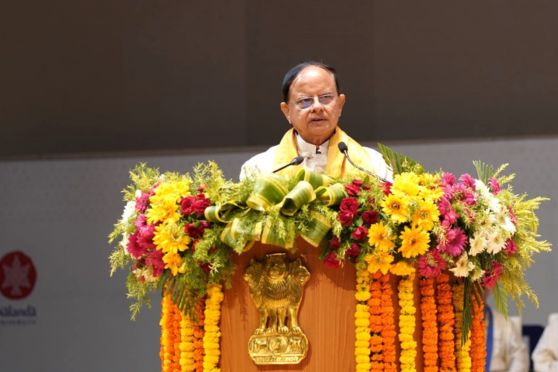 Addressing the gathering, Dr. P.K. Mishra, Principal Secretary to the Prime Minister of India, spoke extensively on the importance of “Responsible Knowledge in the 21st Century.”