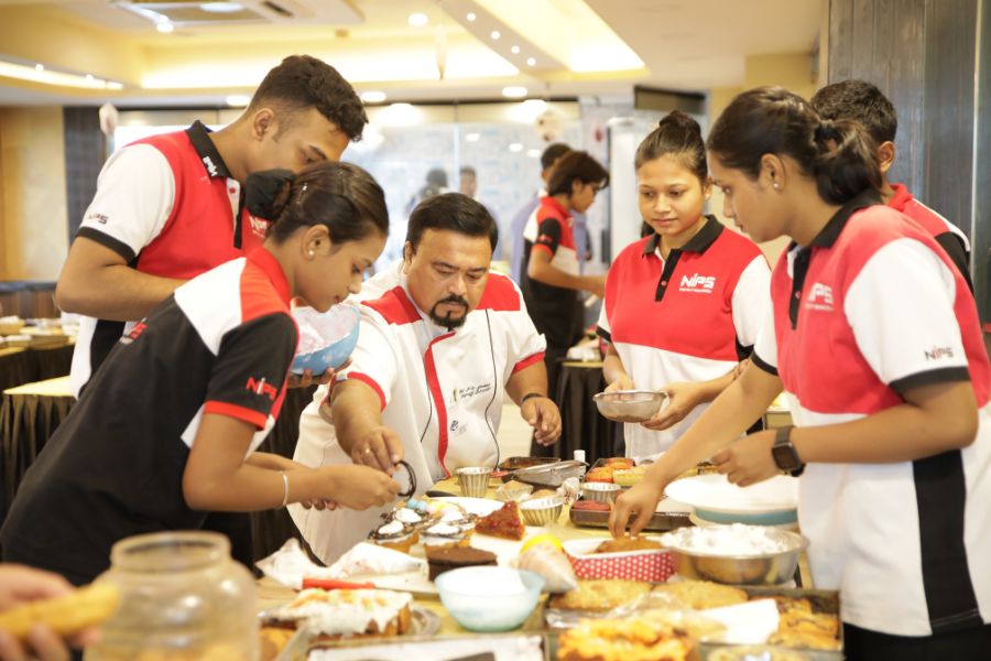 Chef Joseph Uttam Gomes is conducting live classes for the students