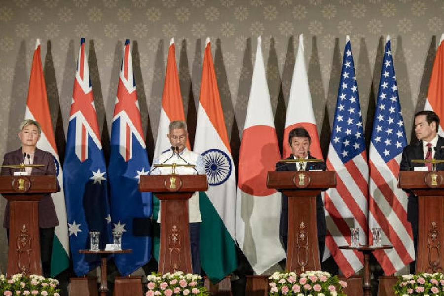 Representatives of Quad countries in Delhi