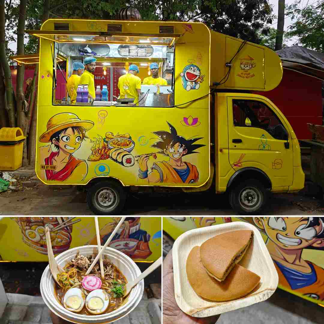 The A Pop Jako Bites Japanese food truck in Kolkata 