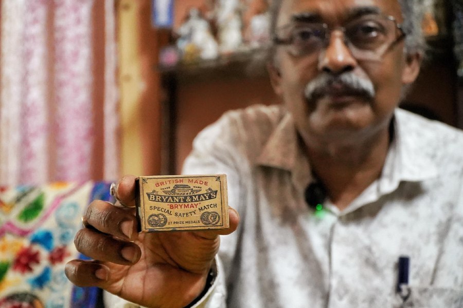 Kolkata-based collector Souvik Roy