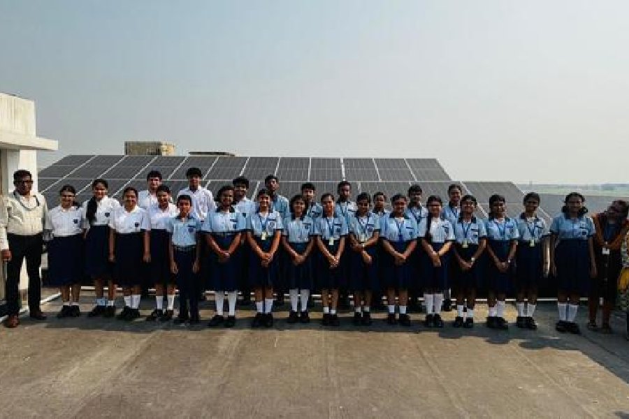 Solar Panel at Mangalam Vidya niketan