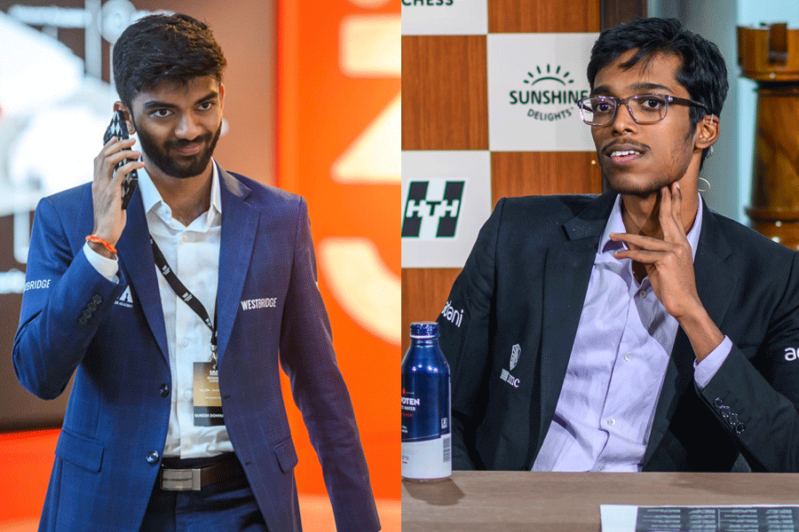 D Gukesh and R Praggnanandhaa