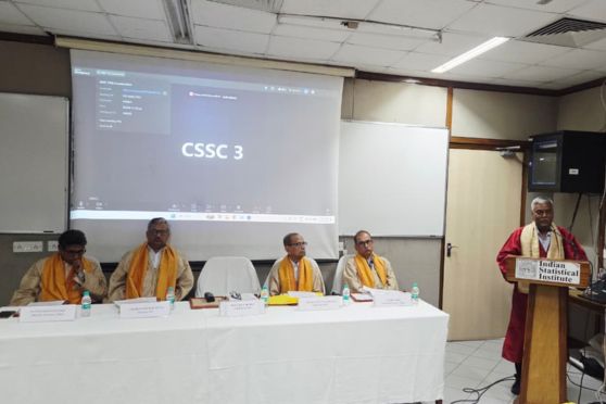 While addressing the international trainees, Prof. Roy said, “You work for your people. In most of the work you do, you need to make decisions for making your people happy. For this decision-making, you use data and statistics."
