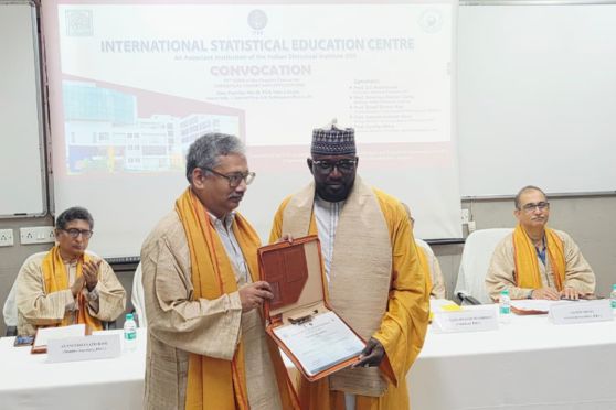 Encouraging the graduating trainees, Prof. Roy added, “Without good data and good analysis, all governments walk in the dark. If you use statistics with wisdom and honesty, you can help your countries a great deal.”