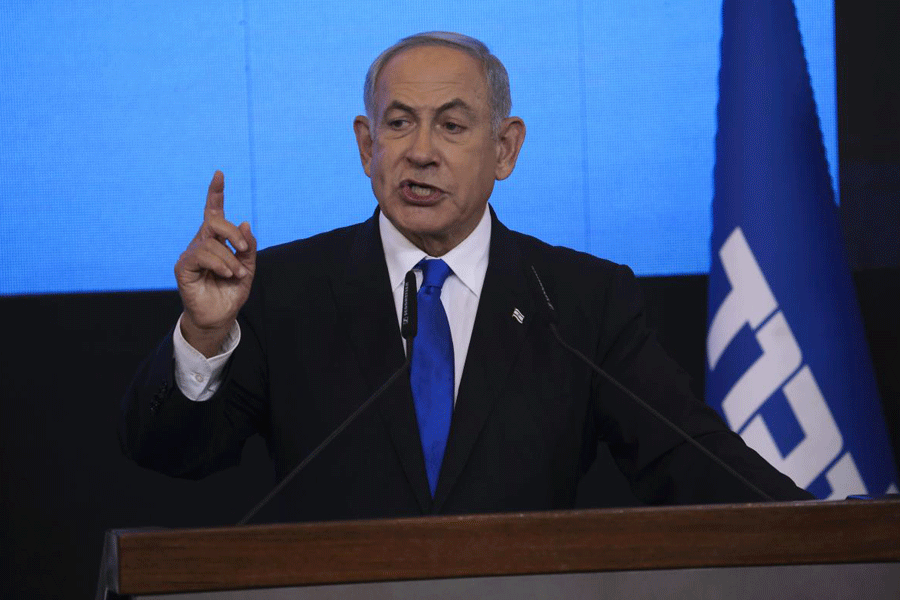 Benjamin Netanyahu.