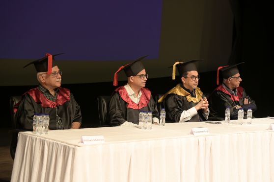 The ceremony concluded with closing remarks from Professor Charanpreet Singh, Co-founder and Director of Praxis Business School. He reminded students that in the long run, character and values matter deeply in shaping successful and meaningful careers. Urging graduates to conduct themselves with grace, decency and respect for others, he stressed the importance of integrity, relationships and a strong work ethic in both personal and professional life. 
