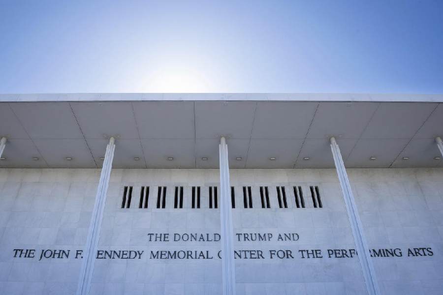 The John F. Kennedy Center for Performing Arts is seen in Washington, US, Friday, May 29, 2026.