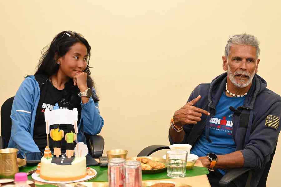 Milind Soman and Ankita Konwar Share Fitness, Marriage Lessons