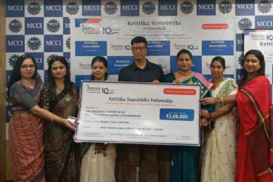 Six women receive grants to restart first-generation businesses