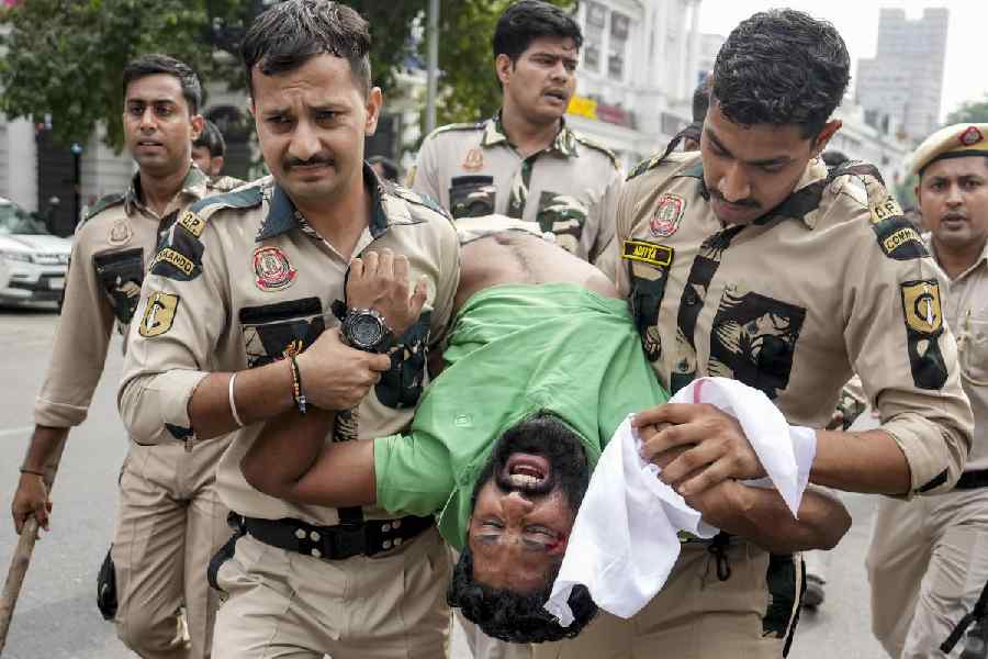 Four Arrested After Delhi Protest Assault Video Goes Viral