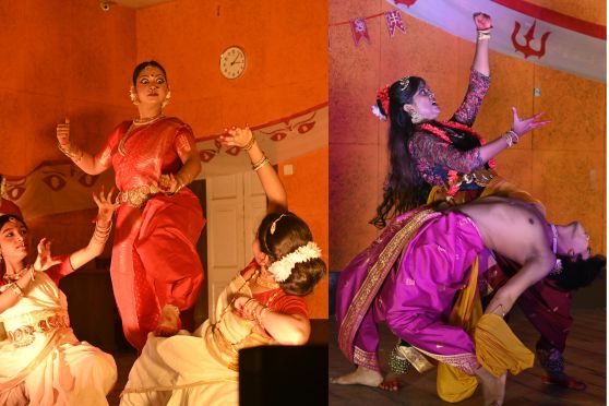 The college’s theatre team, Drista-Adrista, followed with Devi-Gorjon, a dramatic presentation that stood out during the programme. Dance performances by students from across the college added to the festive atmosphere, beginning with Aaradhya, the newly formed classical dance team, before other members of the dance team took the stage.