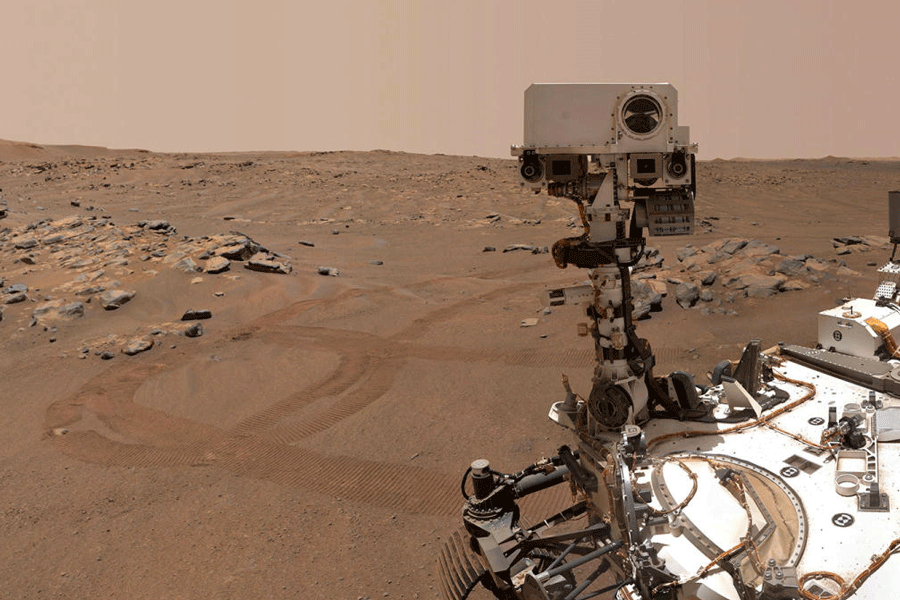 Nasa's Perseverance rover sets Mars driving record with 45.2 km journey