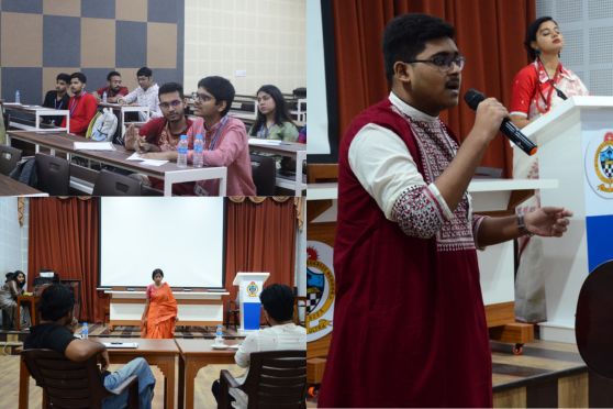 A series of competitions took place simultaneously at different locations across the campus.