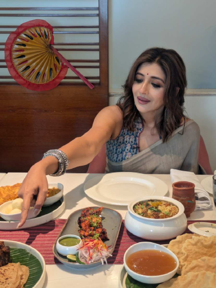 'I like tasty food. You give me tasty vegetarian food, I will eat that too,' said Sreenanda