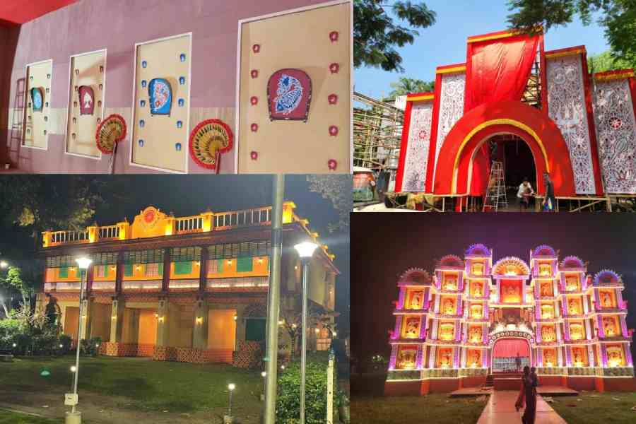 BL Block puja, CJ Block, DA Block, CK-CL Block