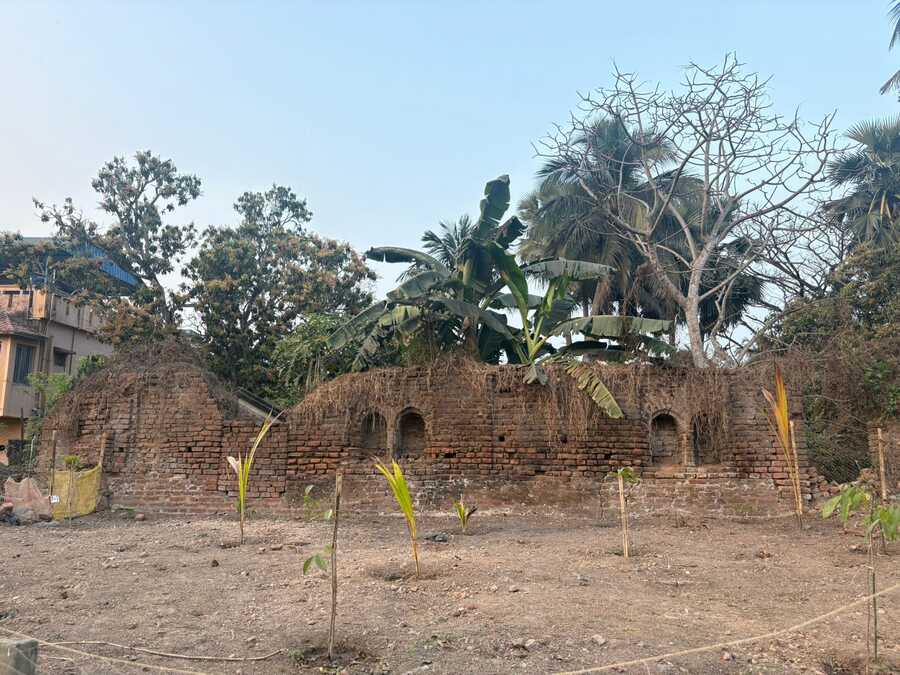 Remnants of the Durga Dalan at Gurbari 