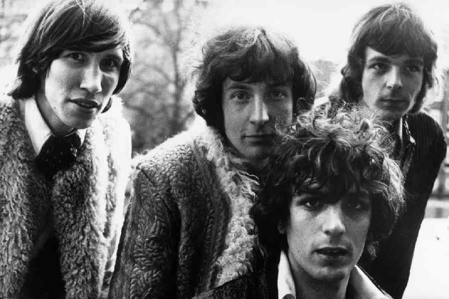 Psychedelic rock group Pink Floyd
