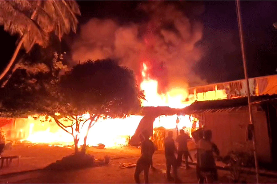 Vasco Sunday Market fire | Vasco market fire under control, Goa ...