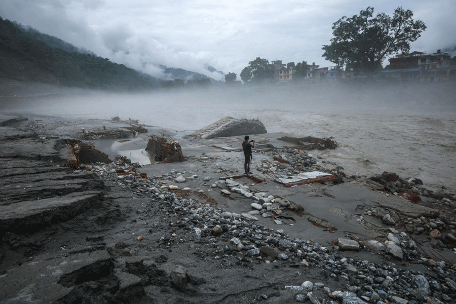 Nepal floods rescue three Indians, including five-year-old child