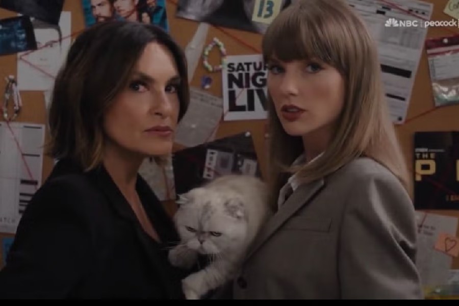 Taylor Swift Cameos as Rookie Detective at Emmys