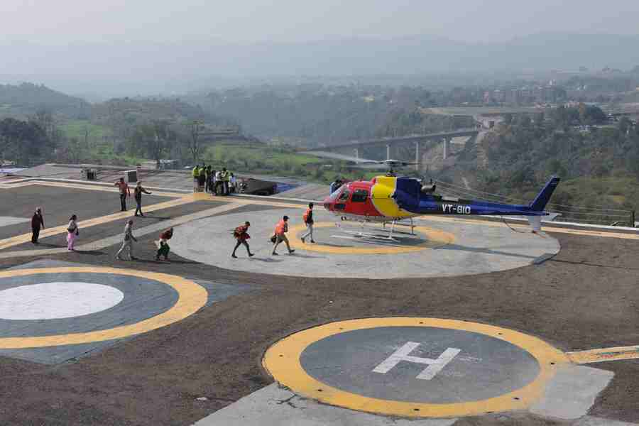 Fire Partially Damages Mata Vaishno Devi Helipad Terminal