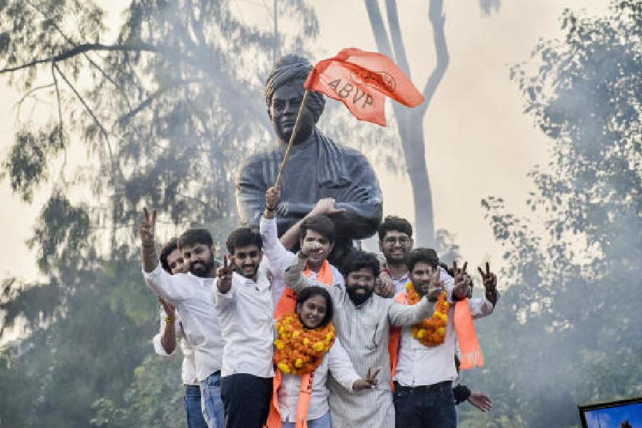 ABVP Retains Delhi University Union as NSUI Splinters