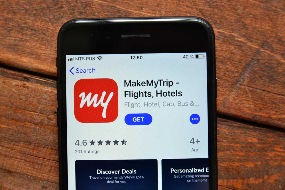 MakeMyTrip, an online travel agency, has a pact with Oyo, which provides franchising services to budget hotels. 
