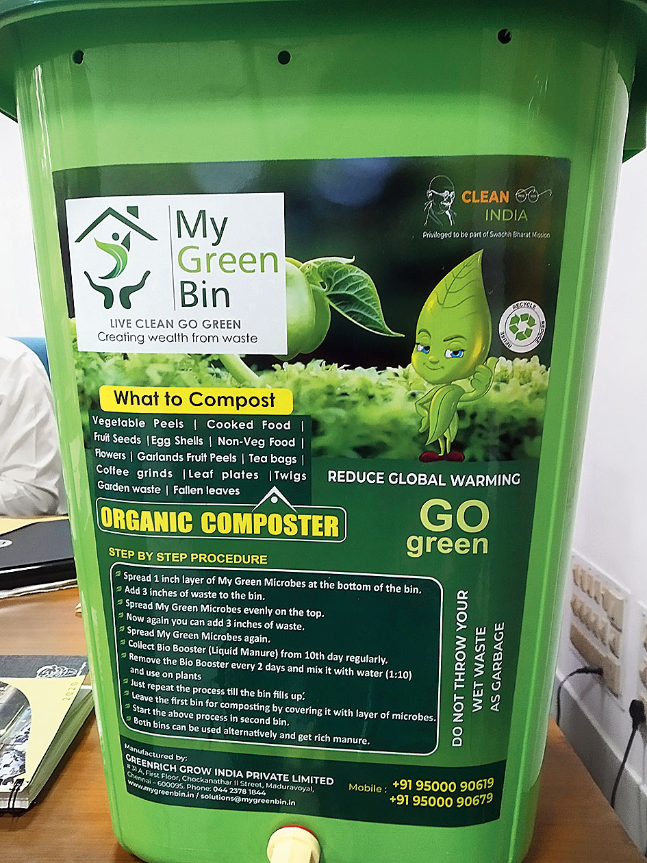 Green bins to win bulging-landfill battle in Jharkhand - Telegraph India