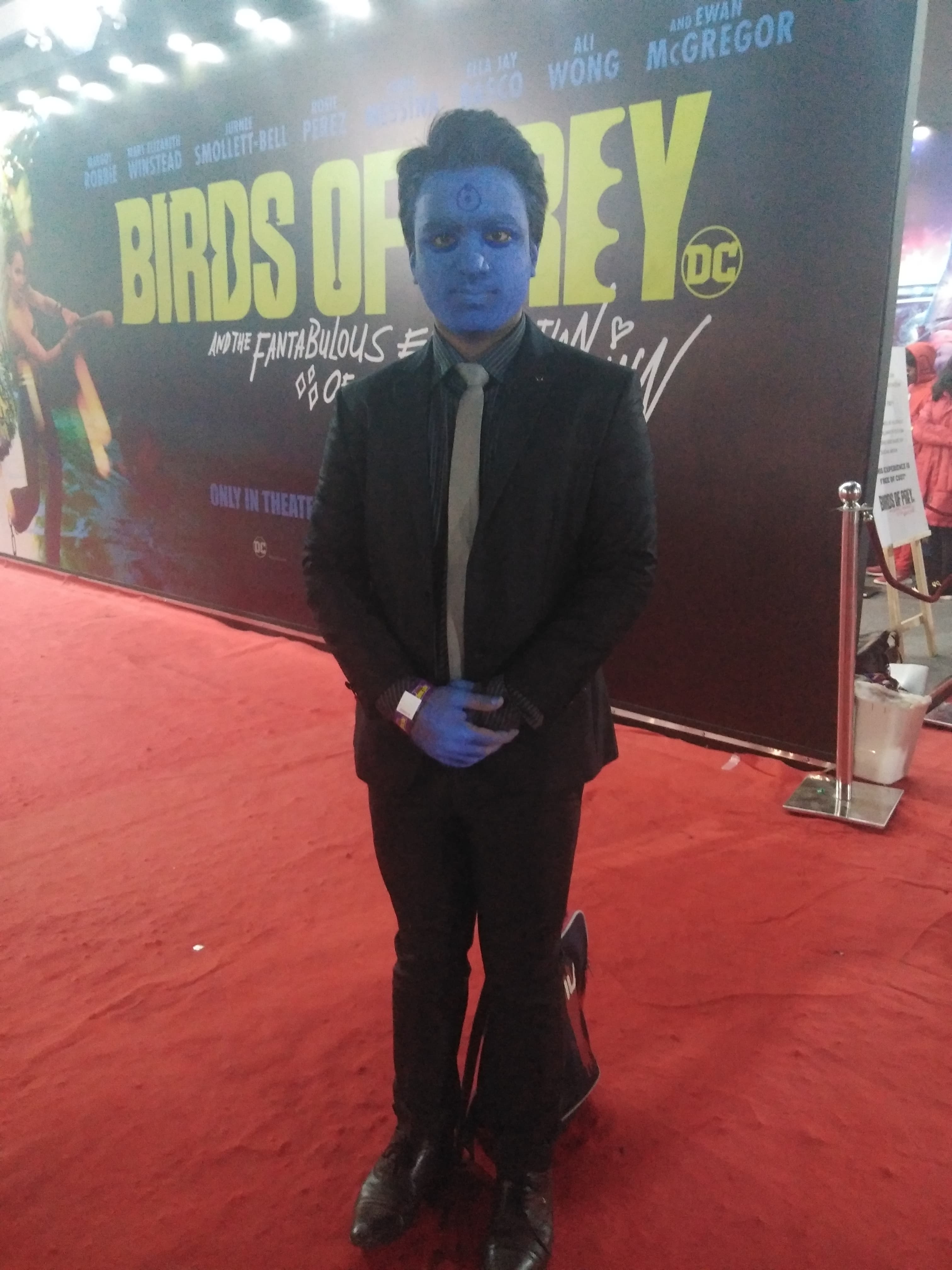Dr. Manhattan staring into the future, at Comic Con India in New Delhi on Saturday, December 21, 2019.