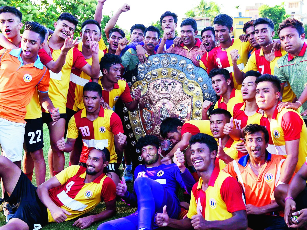 East Bengal colts beat Bagan & weather to win IFA Shield - Telegraph India