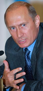 Foreigners meddling in Russia, says Putin
