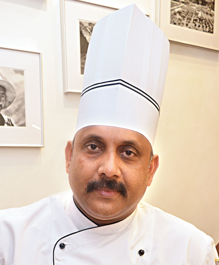 Taj Bengal Executive chef Sonu Koithara