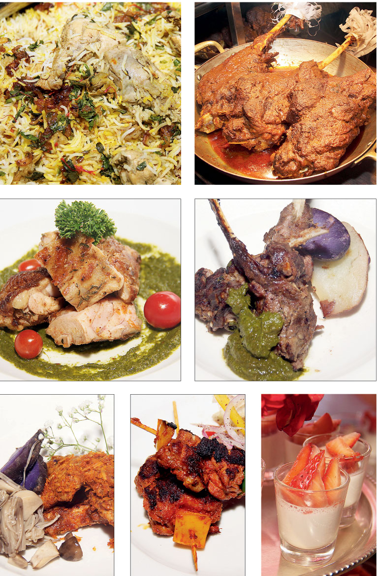 The scrumptious spread by JW Marriott Kolkata