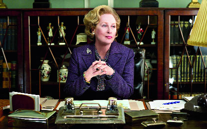 The Iron Lady (2011)
In this biographical drama, Streep packs a punch as former British Prime Minister Margaret Thatcher. After nearly three decades, Streep won her third Oscar, and her second for best actress.