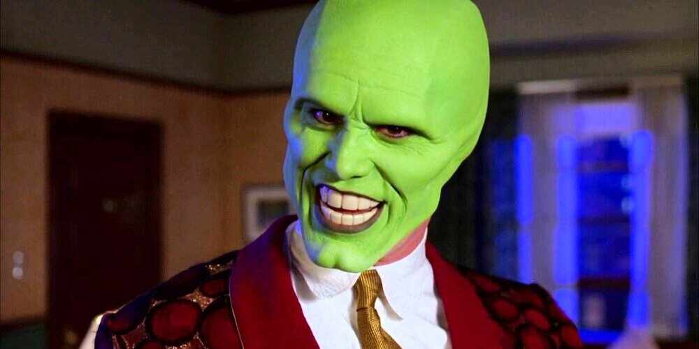 Jim Carrey as the Mask.