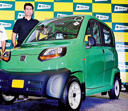 Bajaj Auto ready with quadricycle - Telegraph India