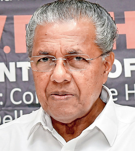Pinarayi takes on Piyush, accuses Centre of bias - Telegraph India