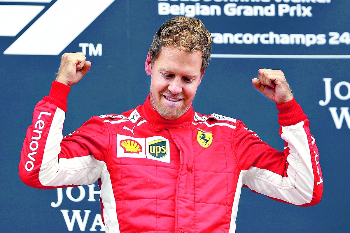 Vettel records convincing win, cuts Lewis's lead to 17 points ...