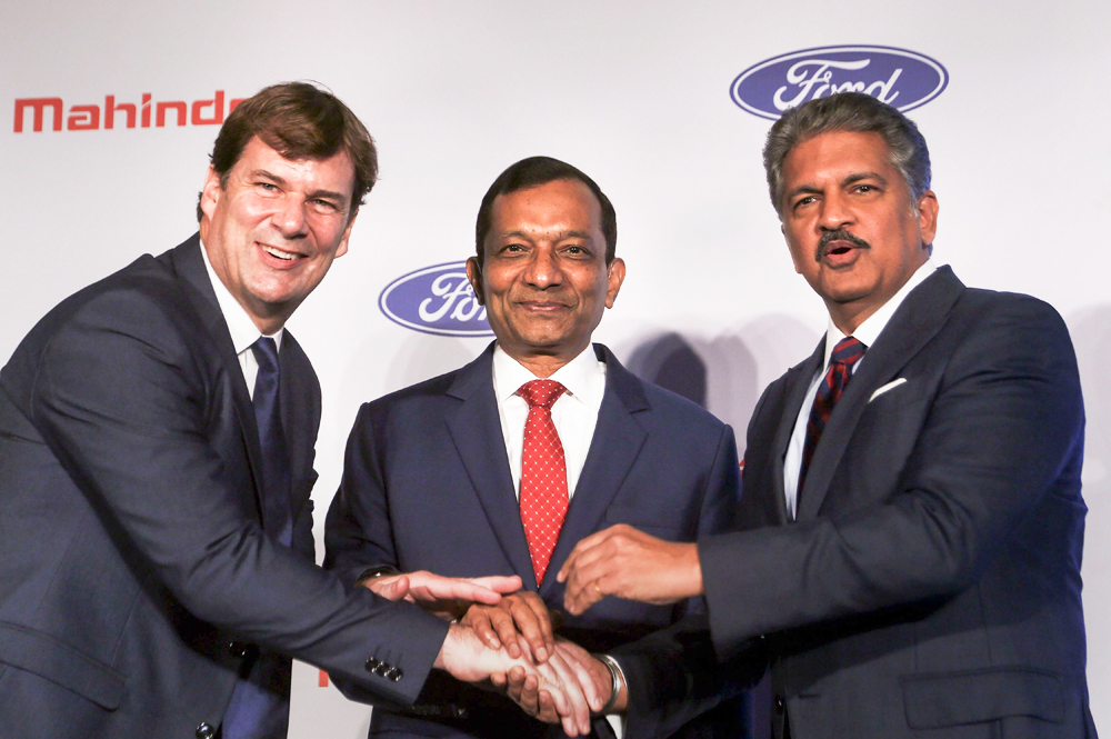 Ford cedes control to Mahindra - Telegraph India